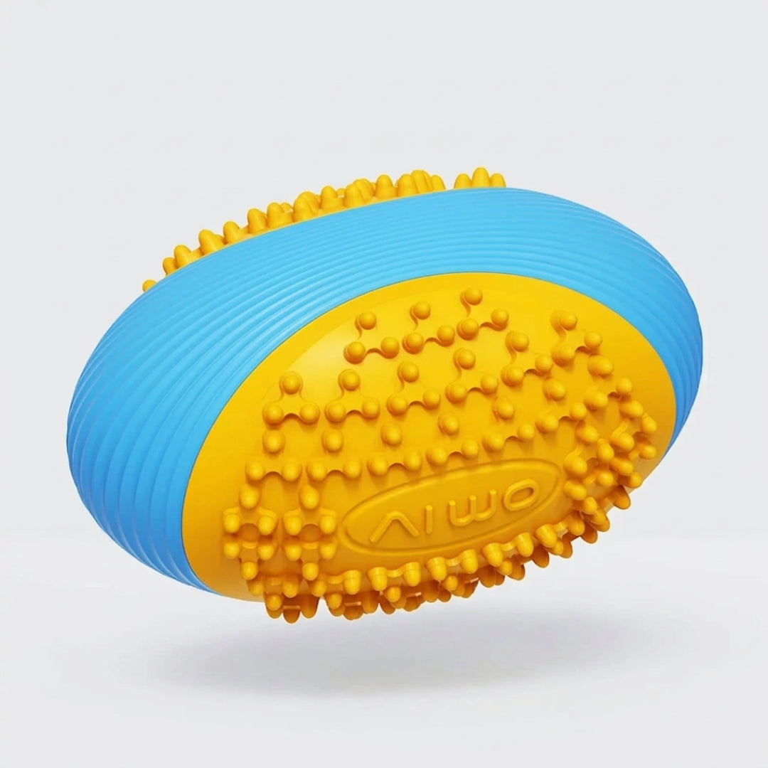 Durable Squeaky Elastic Rugby Ball