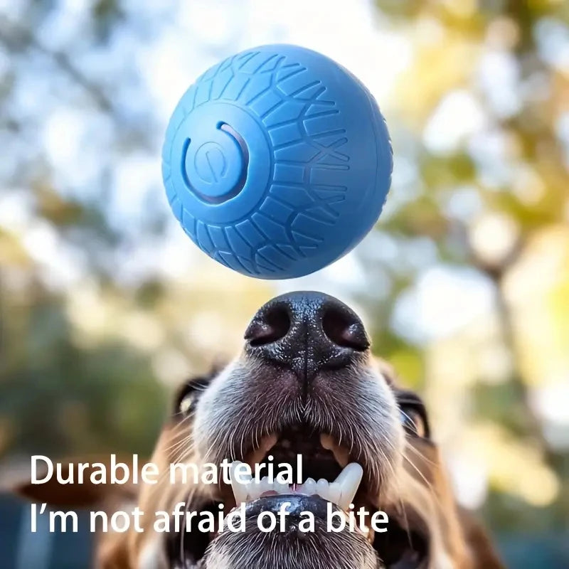 Smart Dog Toy Ball Automatic Interactive Pet Electronic Rolling USB Rechargeable Moving Bouncing for Puppy to Large dog Chew Toy