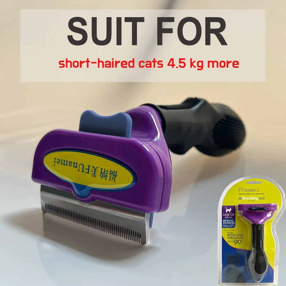 Self-Cleaning Pet Grooming Brush