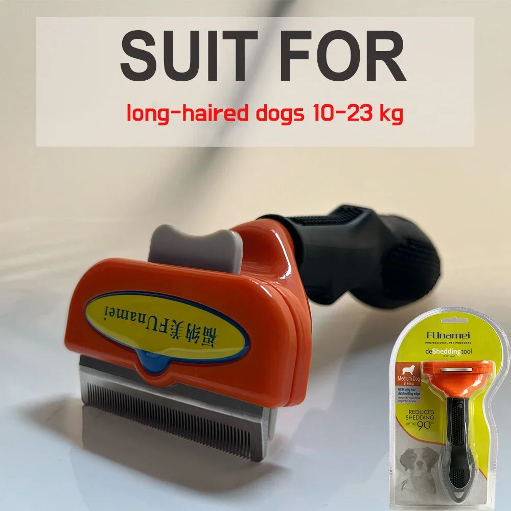Self-Cleaning Pet Grooming Brush