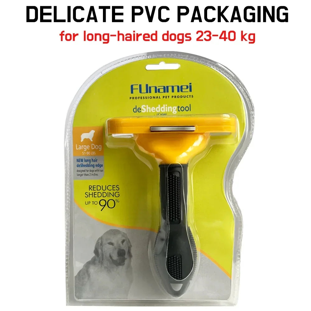 Self-Cleaning Pet Grooming Brush