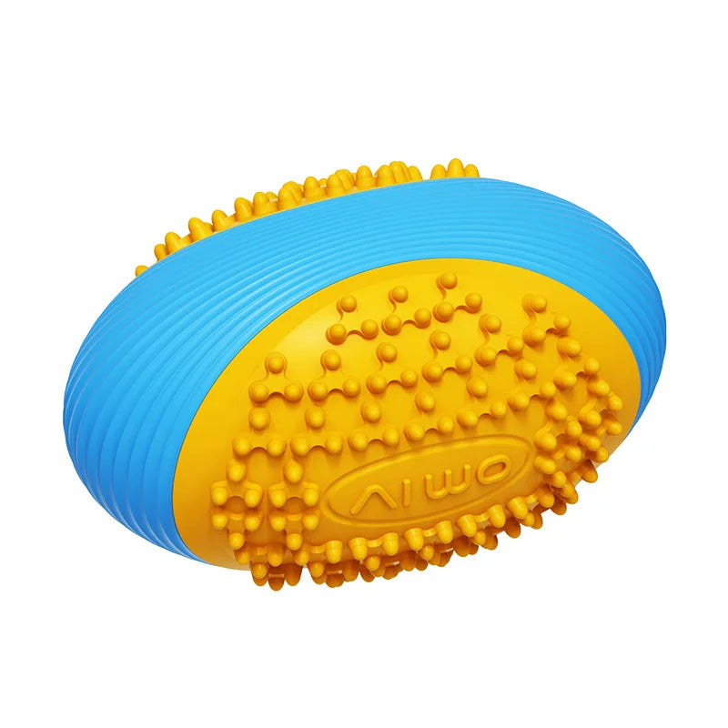 Durable Squeaky Elastic Rugby Ball