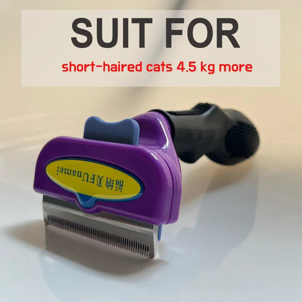 Self-Cleaning Pet Grooming Brush