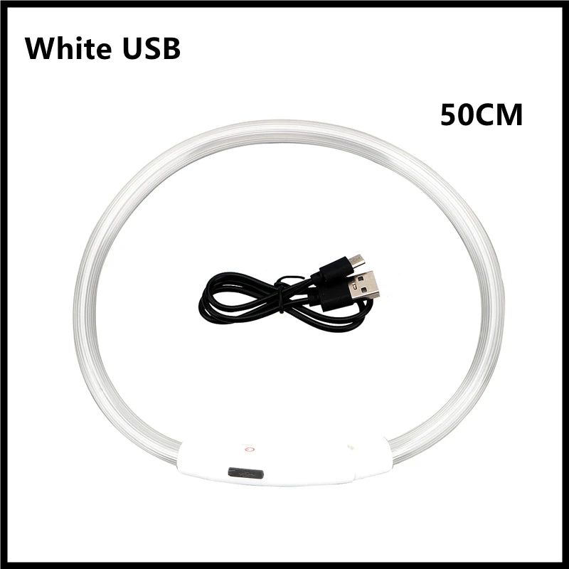 USB Rechargeable LED Safety Collar