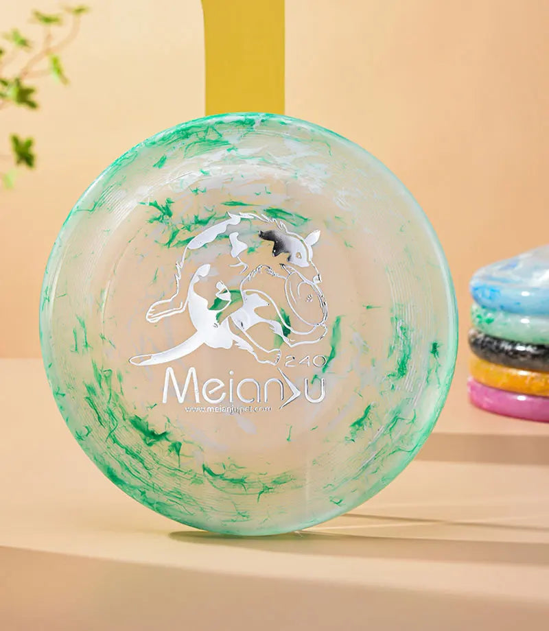Pet Dog Silicone Game Flying Saucer Dog Toy Flying Discs Trainning Interactive Type Toy Bite Resistant Dog Relieve Pet Supplies