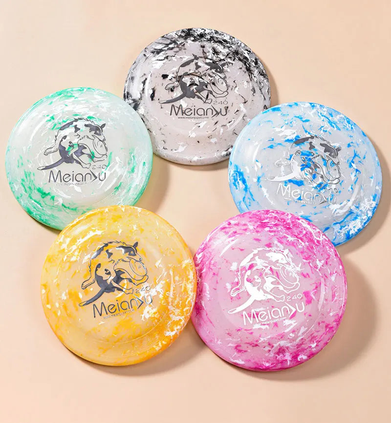 Pet Dog Silicone Game Flying Saucer Dog Toy Flying Discs Trainning Interactive Type Toy Bite Resistant Dog Relieve Pet Supplies