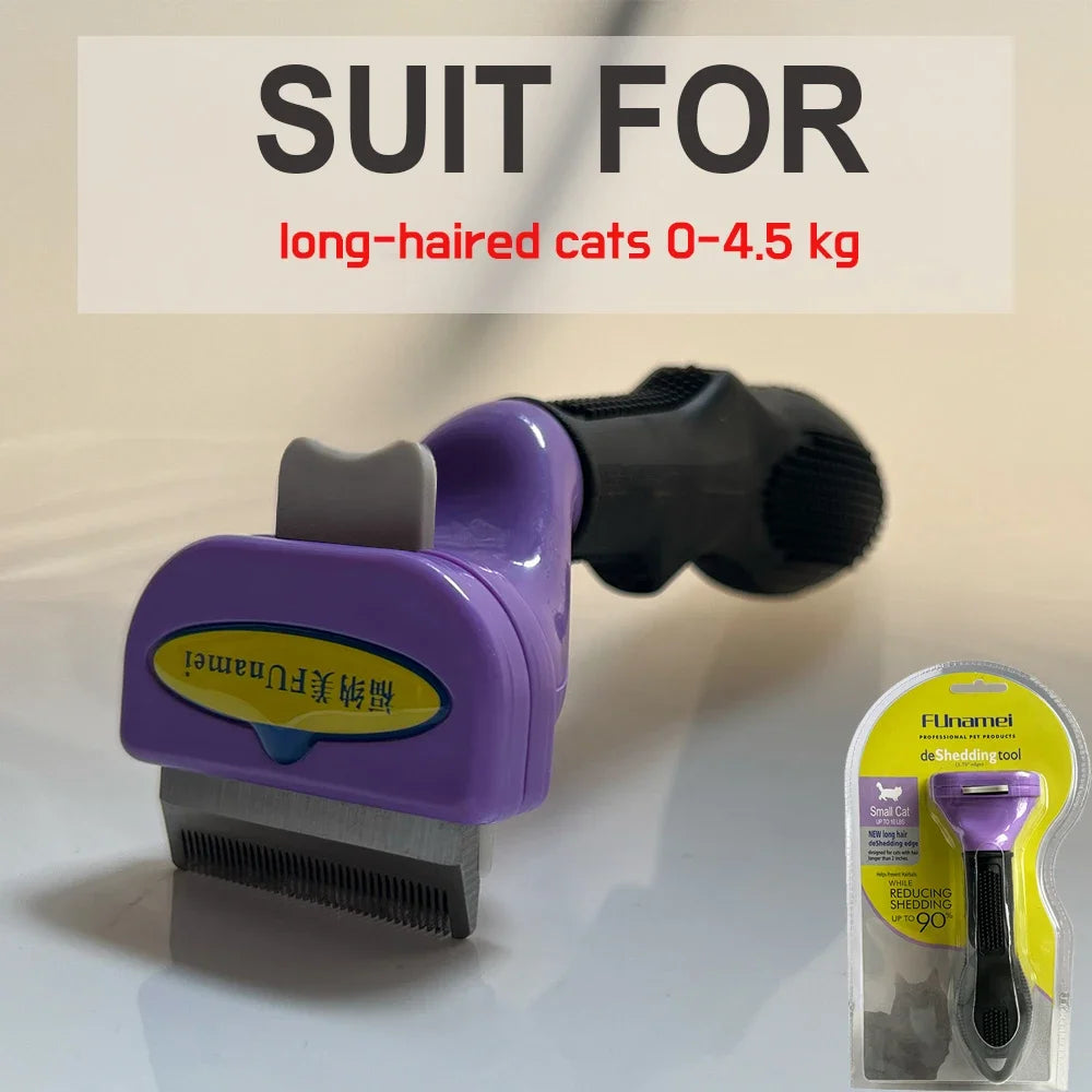 Self-Cleaning Pet Grooming Brush