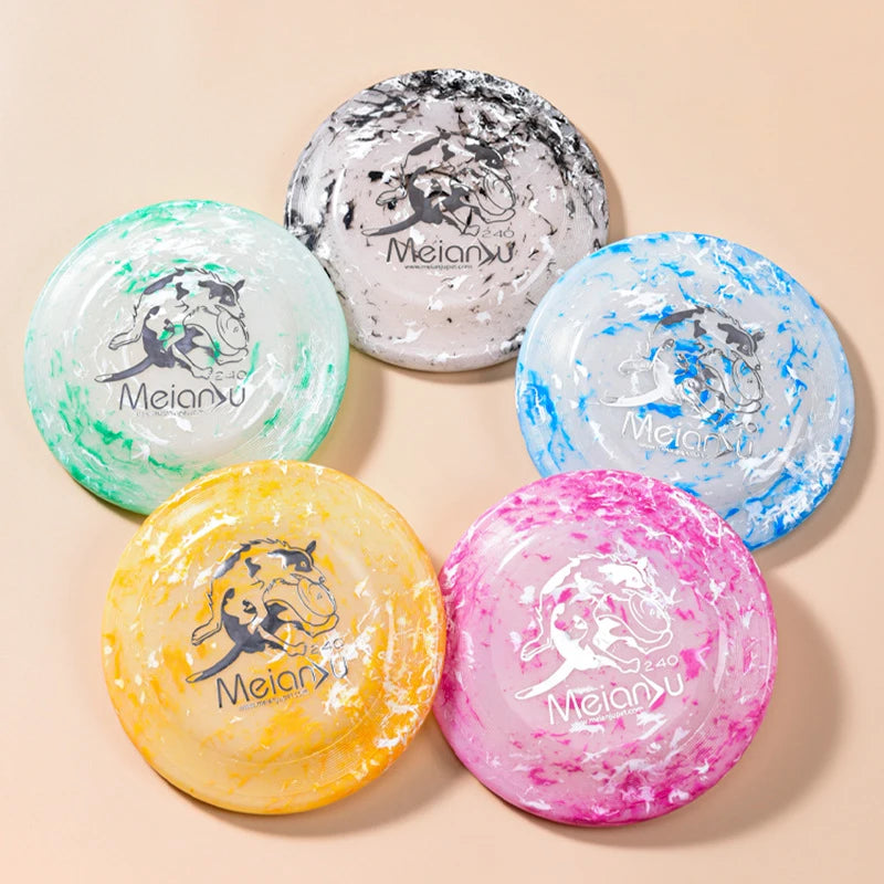 Pet Dog Silicone Game Flying Saucer Dog Toy Flying Discs Trainning Interactive Type Toy Bite Resistant Dog Relieve Pet Supplies