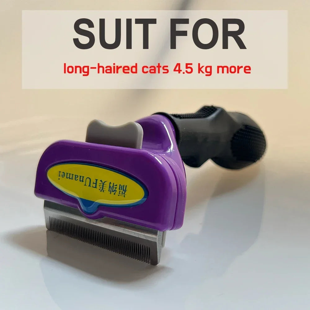 Self-Cleaning Pet Grooming Brush