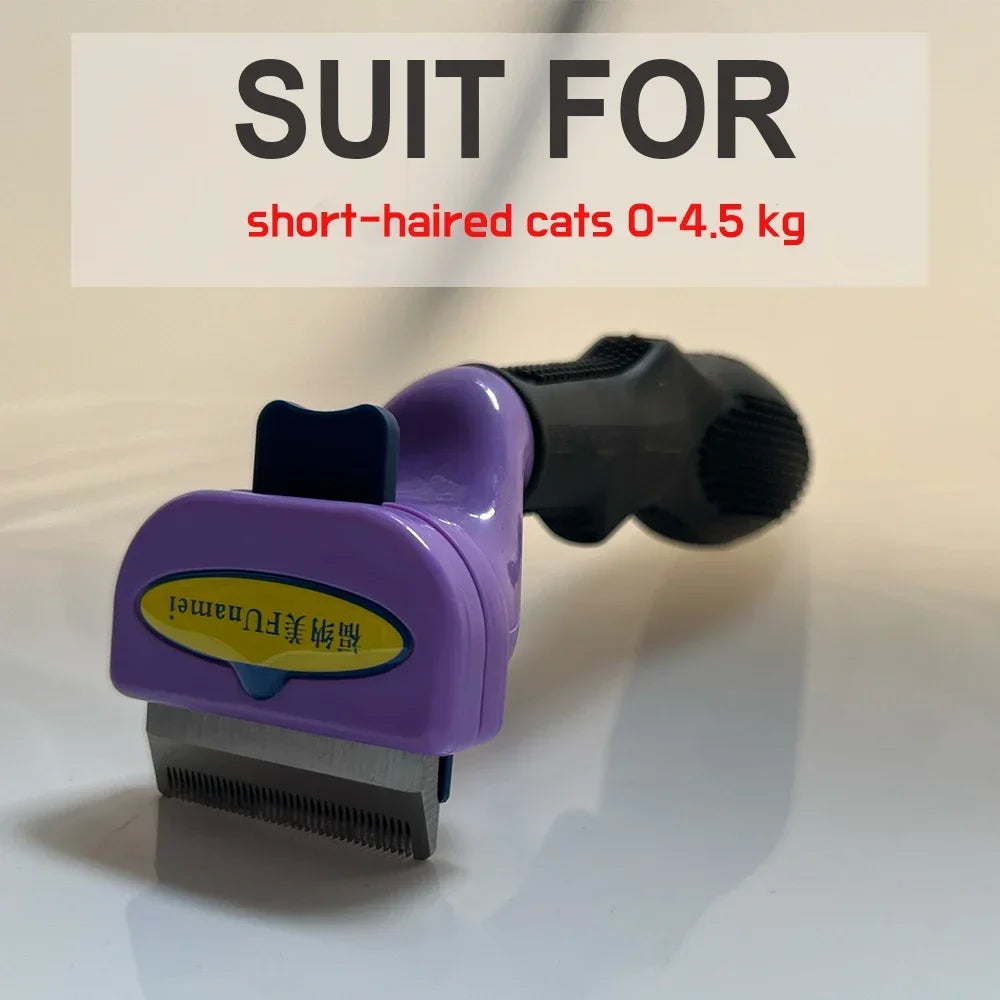 Self-Cleaning Pet Grooming Brush