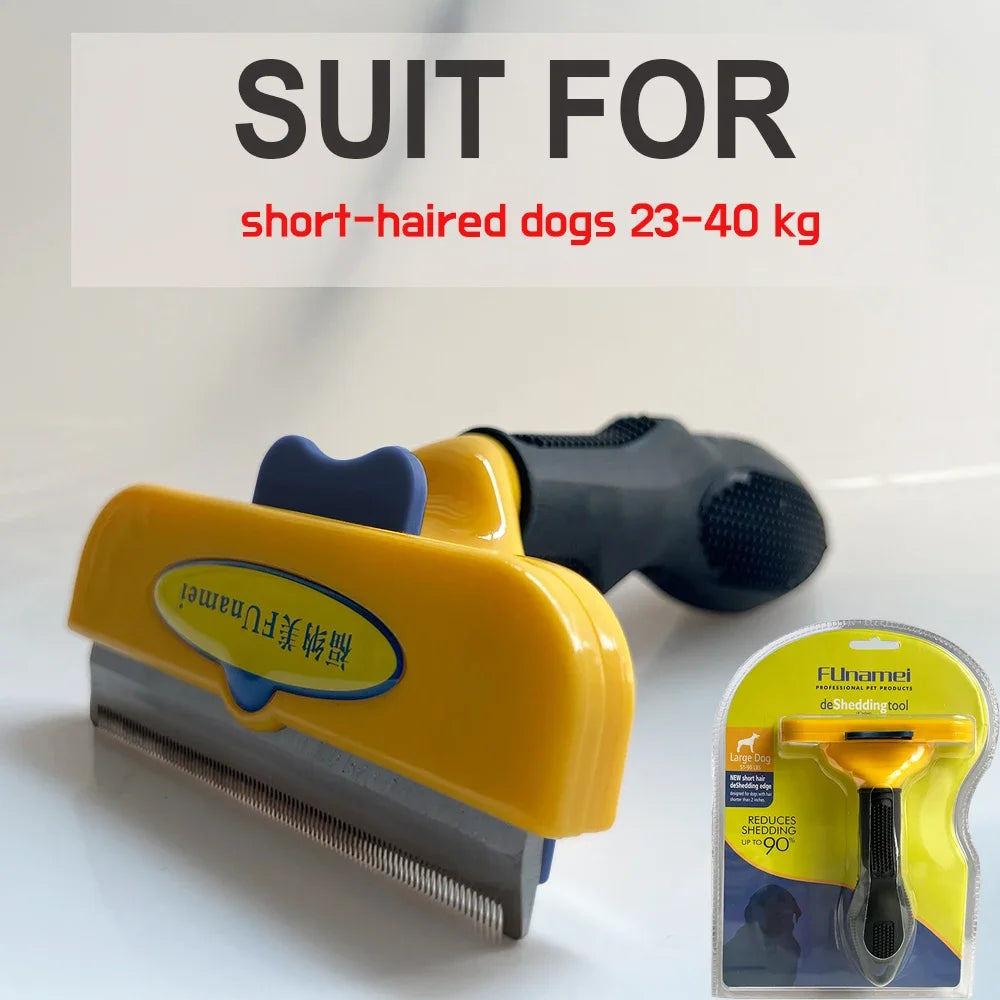 Self-Cleaning Pet Grooming Brush